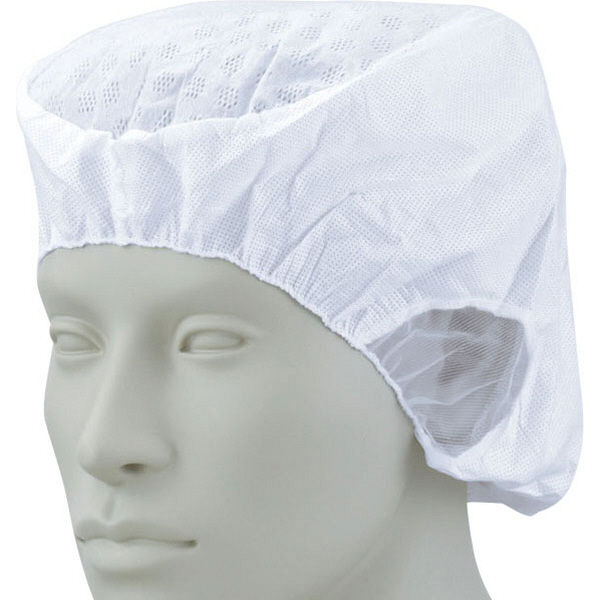 住商モンブラン MONTBLANC（モンブラン） エレクトレット帽（20枚入）ツバ無し 白 M EC-1 1セット（直送品）