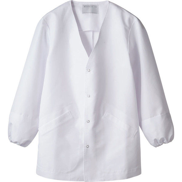 住商モンブラン MONTBLANC（モンブラン） 調理衣 兼用 長袖 袖ネット 白 SS 1-551 1枚（直送品）