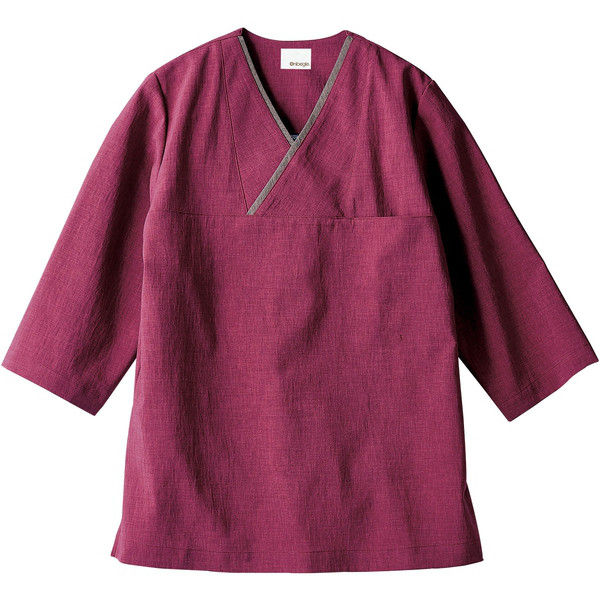 住商モンブラン Onibegie（R）（オニベジ） プルオーバー 兼用 7分袖 ワイン/グレー SS OV6502-5 1枚（直送品）