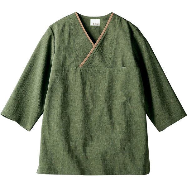 住商モンブラン Onibegie（R）（オニベジ） プルオーバー 兼用 7分袖 オリーブ/ベージュ SS OV6502-6 1枚（直送品）