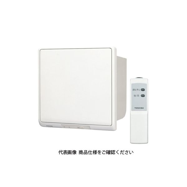 東芝 空調換気扇 壁埋込型ぴたパネ VFEー100X VFE-100X 1台（直送品） - アスクル