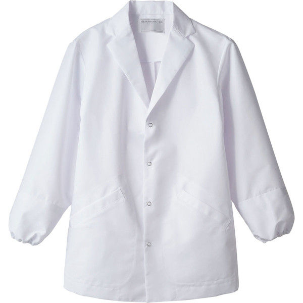 住商モンブラン MONTBLANC（モンブラン） 調理衣 兼用 長袖 袖ネット 白 M 1-541 1枚（直送品）