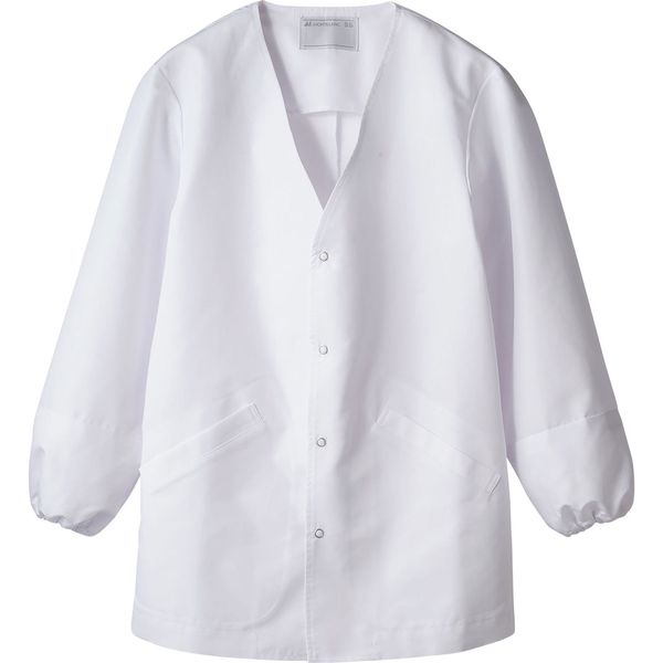 住商モンブラン MONTBLANC（モンブラン） 調理衣 兼用 長袖 袖ネット 白 M 1-551 1枚（直送品）