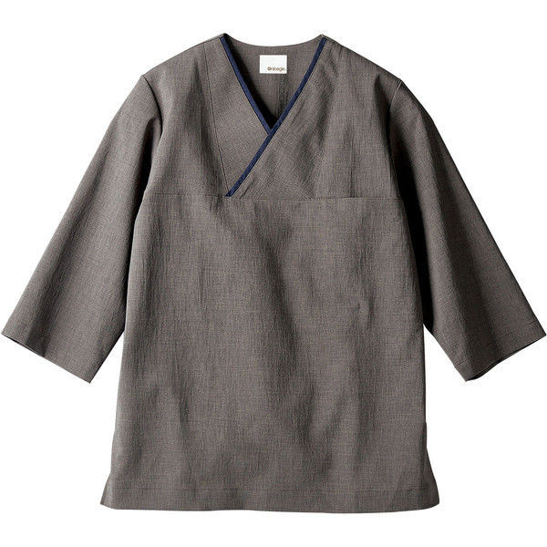 住商モンブラン Onibegie（R）（オニベジ） プルオーバー 兼用 7分袖 グレー/ネイビー S OV6502-8 1枚（直送品）