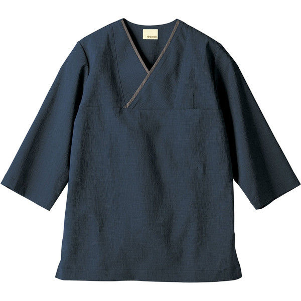 住商モンブラン Onibegie（R）（オニベジ） プルオーバー 兼用 7分袖 ネイビー/グレー S OV6502-9 1枚（直送品）