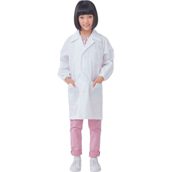 住商モンブラン 児童用白衣コート 長袖 エコ 白 120 PER121-2 1枚（直送品）