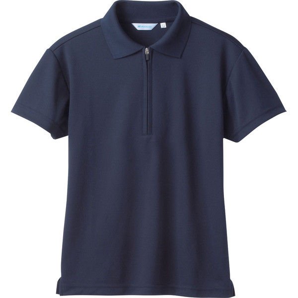 住商モンブラン MONTBLANC（モンブラン） ポロシャツ 兼用半袖 袖ネット付 ネイビー SS 2-573 1枚（直送品）