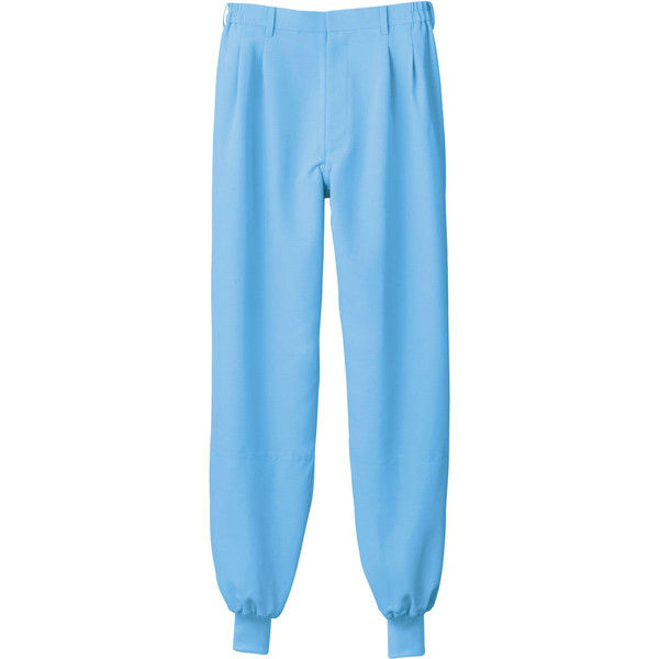 住商モンブラン MONTBLANC（モンブラン） パンツ 兼用 エコ 裾フライス ブルー SS 7-472CB 1枚（直送品）