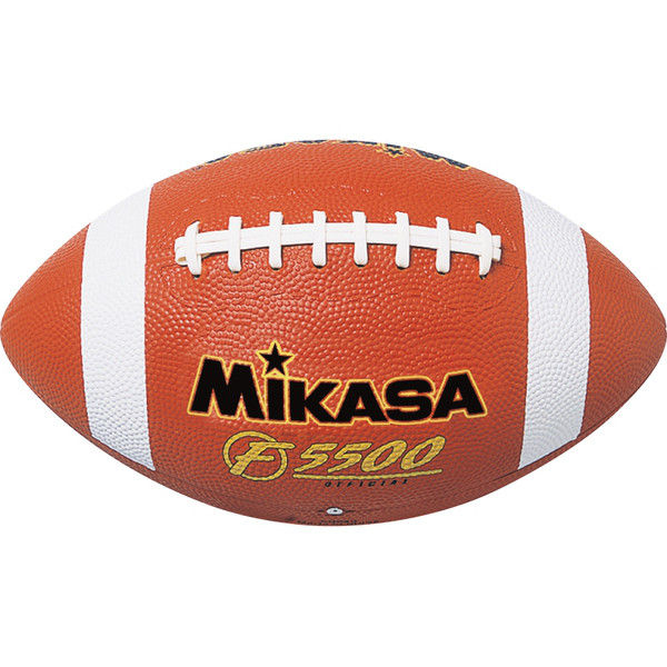 ミカサ】 アメリカンフットボール 一般、大学、高校用 ゴム素材 茶色 AF（直送品）