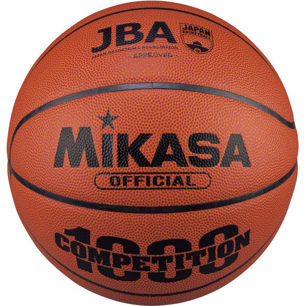 ミカサ】 男子用（一般・大学・高校・中学）バスケットボール7号球（ 検定球・茶色・グリップ性に優れた特殊人工皮革使用） BQ1000（直送品）