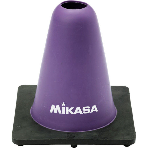 ミカサ】 マーカーコーン 紫 5個セット（ 高さ15cm・柔らかいゴムを使用） CO15-V 5個（直送品）