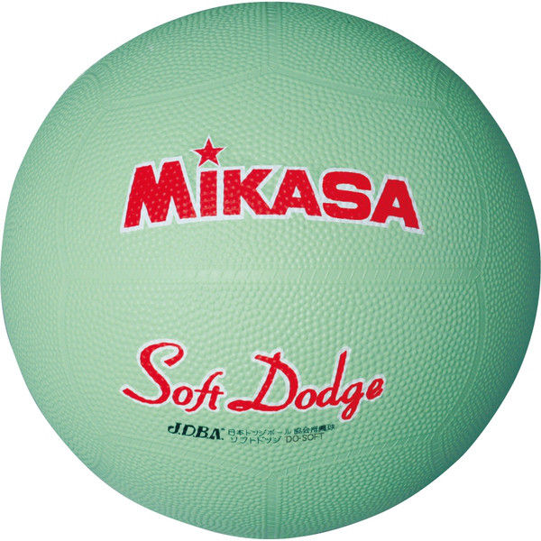ミカサ】 小学生用 ソフトドッジボール 0号球 グリーン 3個セット（直径約16cm、ゴム素材、重量約170gの柔らかいボール） D0-SOFT G（直送品）