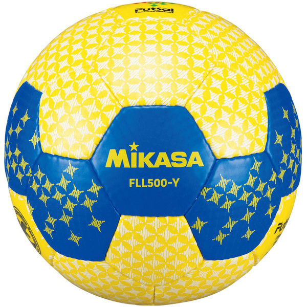 ミカサ】 一般社団法人日本フットサル連盟主催大会試合球 フットサルボール 検定球 黄 FLL500-Y（直送品）