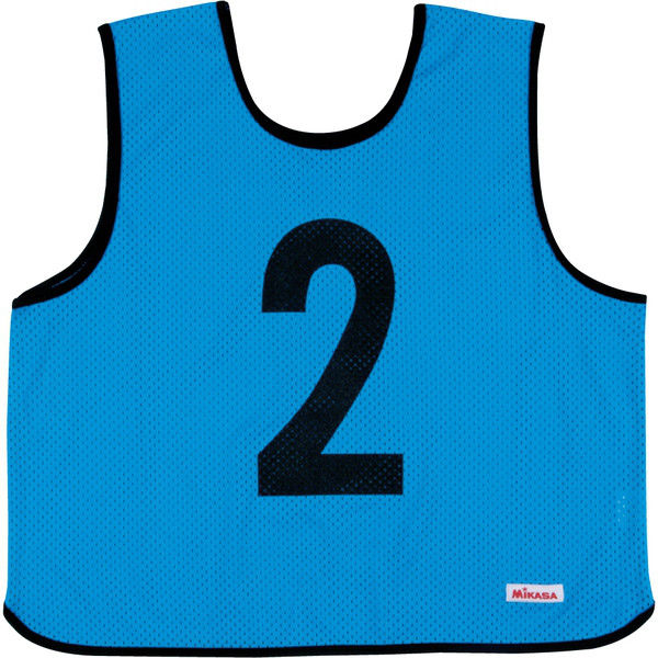 ミカサ】 レギュラーサイズゲームジャケット ブルー GJR2-B 2個（直送品）