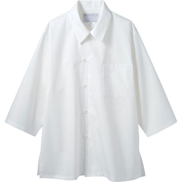 住商モンブラン MONTBLANC（モンブラン） 調理シャツ 兼用 7分袖 オフ白 L 2-221 1枚（直送品）
