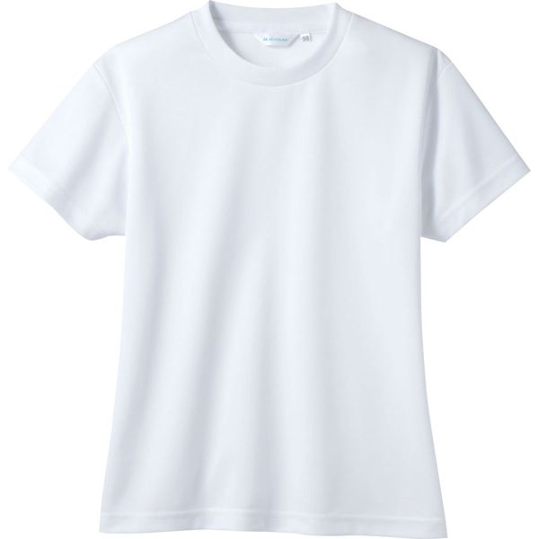 住商モンブラン Tシャツ 兼用 半袖 袖ネット付 白 S 2-511 1枚