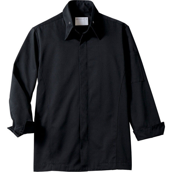 住商モンブラン MONTBLANC（モンブラン） コックコート 兼用 長袖 黒 3L 6-1023 1枚（直送品）