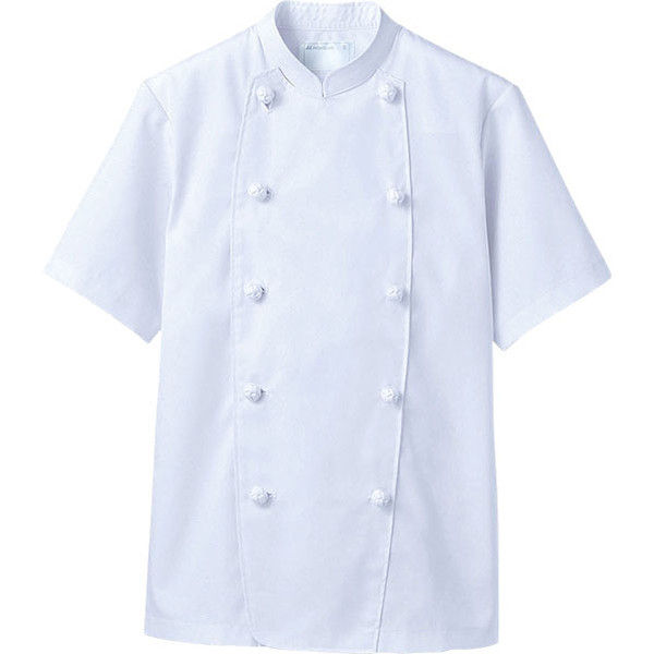 住商モンブラン MONTBLANC（モンブラン） コックコート 兼用 半袖 白 4L 6-612 1枚（直送品）