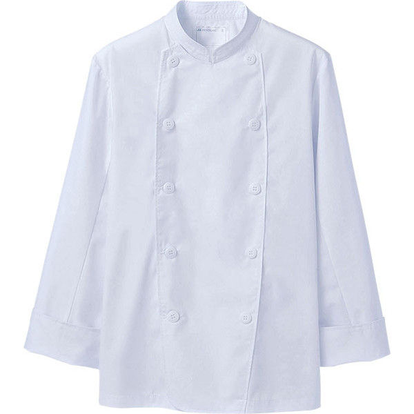 住商モンブラン MONTBLANC（モンブラン） コックコート 兼用 長袖 白 L 6-623 1枚（直送品）