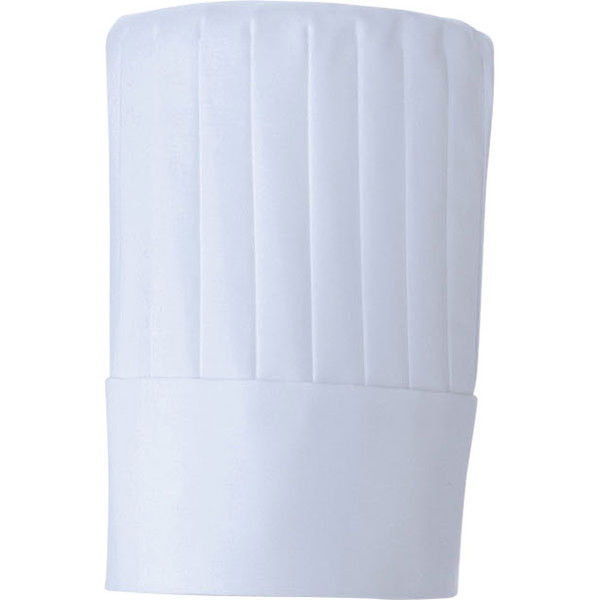 住商モンブラン MONTBLANC（モンブラン） コック帽（25cm） 兼用 白 S 9-635 1枚（直送品）