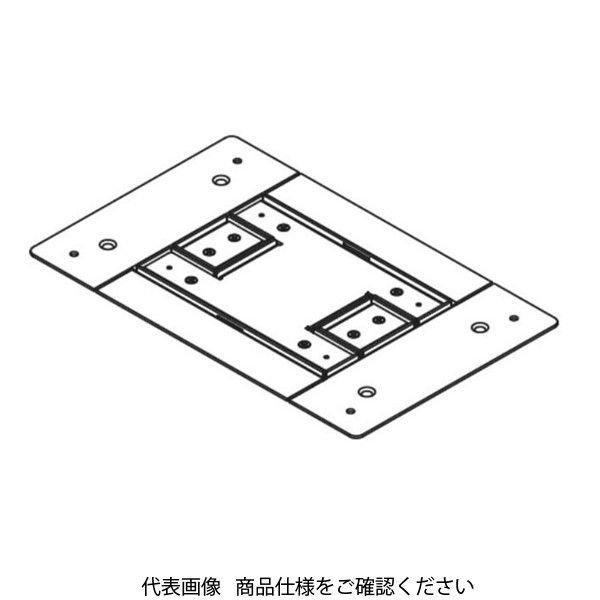 TERADA 仕上げ材貼り込みフロアプレート CCM10000 1個（直送品）