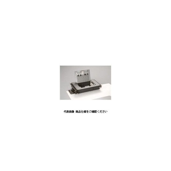 TERADA ボックス+プレート（シルバーメタリック） SRB00000N 1個（直送品）