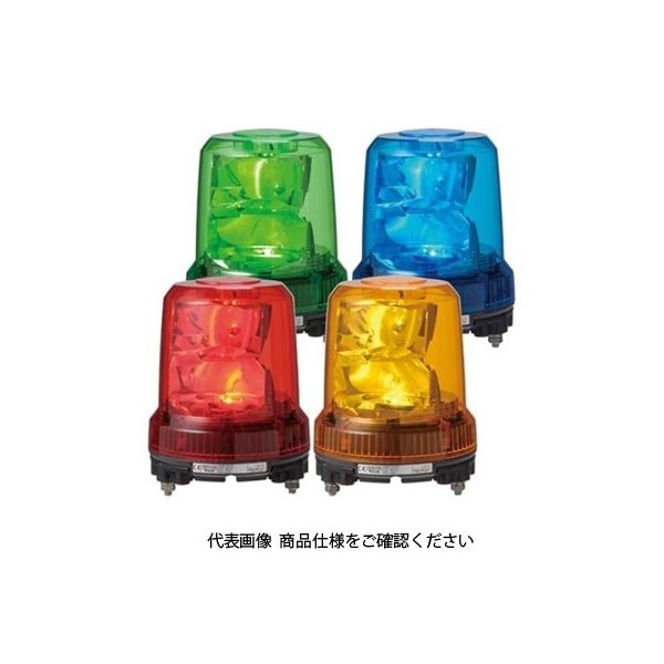 パトライト 強耐振型LED大型回転灯 RLRー04ーPーR RLR-04-P-R 1台（直送品）