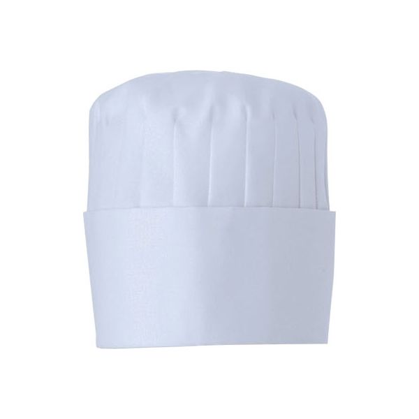 住商モンブラン MONTBLANC（モンブラン） コック帽（15cm） 兼用 白 LL 9-636 1枚（直送品）