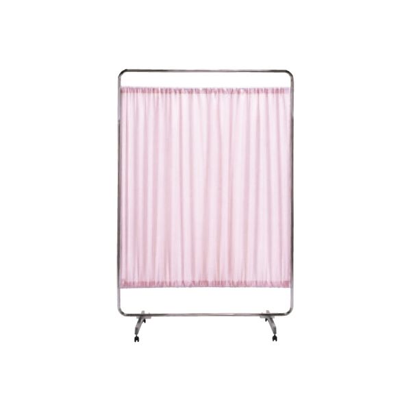 マイスコ衝立G（独立）H1600mm ピンク 20-4520-0603 松吉医科器械（直送品）