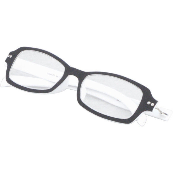 老眼鏡 A中度〈+2.5度〉ホワイト SGS-A22 2個 ミワックス（直送品）
