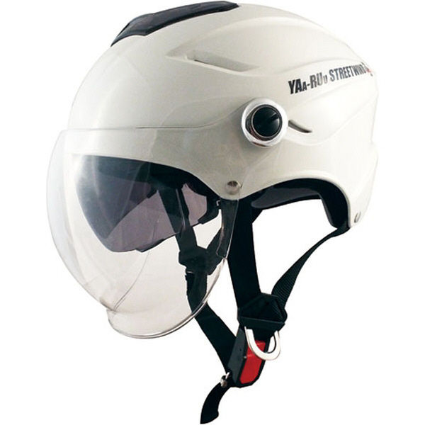TNK工業 STR-W BT ヘルメット ホワイト FREEサイズ（58-59cm） 511868（直送品）