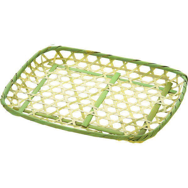 アサヒグリーン 竹トレー W (S) 3705 1箱(400個入)（直送品）