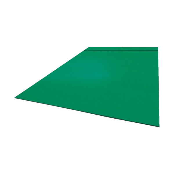 トラスコ中山 TRUSCO 作業台用ビニールマット 1200X700X2 グリーン EML-1200 1枚 455-0951（直送品）