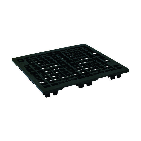 日本プラパレット NPC 輸出梱包用プラスチックパレットEXー115110 ネスティングスキッド 黒 EX115110-BK 1枚（直送品）