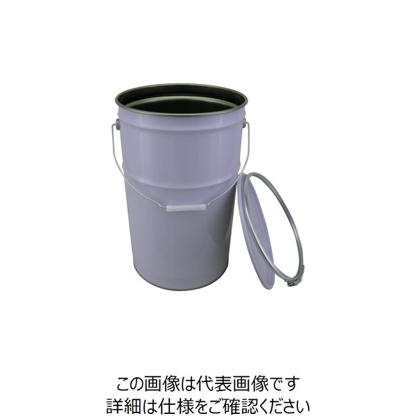 ジャパンペール JP テーパー ハンドタイプペール缶 BTー27白(アリ) 27L 89310-10 1缶 460-1505（直送品）