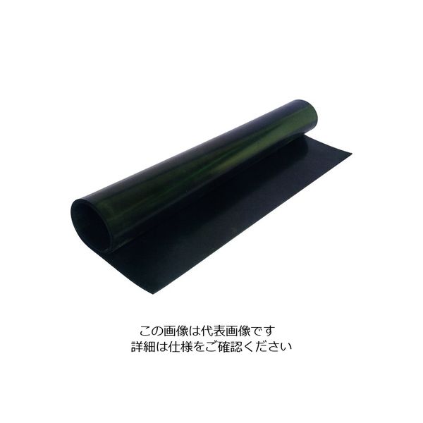 アキツ 十川 導電ゴムシート1000WX E-100-2T 1巻 455-0838（直送品）