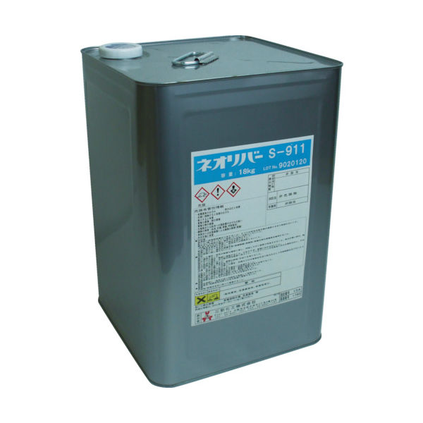 三彩化工 塗膜はく離剤 ネオリバー Sー911 18kg NR911-18 1缶 483-6936（直送品）
