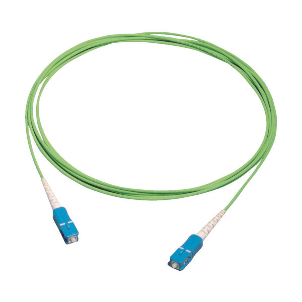 住友電工 両端SCコネクタ付GI(1G)単心コード コード色:若草 長さ5m 外径1.7mm エコ仕様 1-SC-SC-1G-5 1本（直送品）