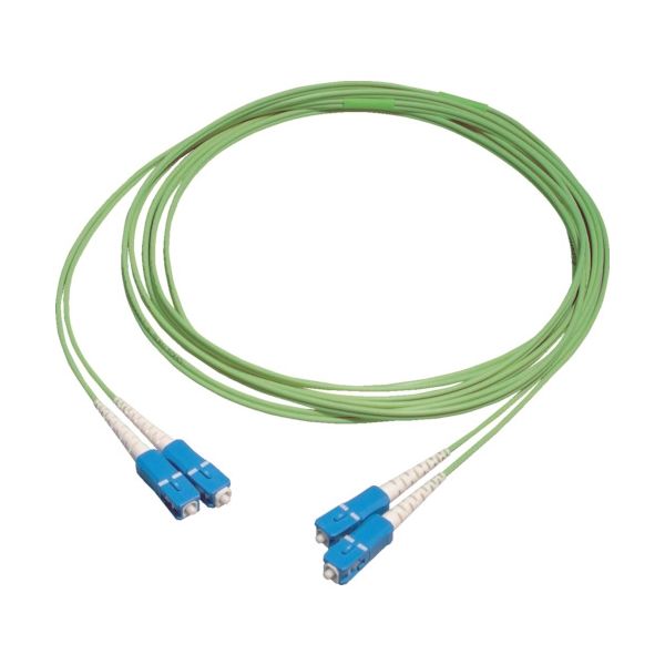 住友電工 両端SCコネクタ付GI(1G)メガネコード コード色:若草 長さ5m 外径1.7mm エコ仕様 2-SC-SC-1G-5 1本（直送品）