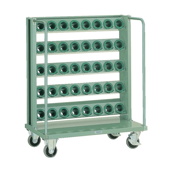 トラスコ中山 TRUSCO ツーリングワゴン BT・NT50兼用 5段 40個収納 ロック付 VTLW-58 1台 266-0989（直送品）