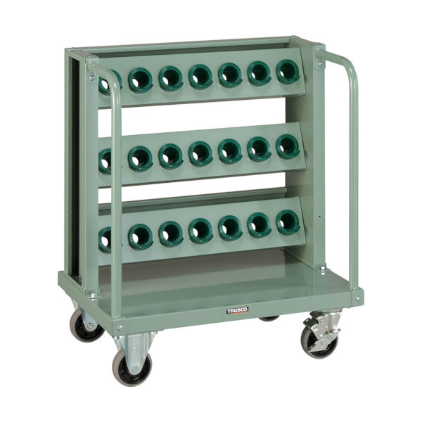 トラスコ中山 TRUSCO ツーリングワゴン BT・NT40兼用 3段 21個収納 ロック付 VTLW-37 1台 266-0831（直送品）