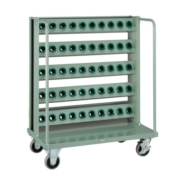 トラスコ中山 TRUSCO ツーリングワゴン BT・NT40兼用 5段 50個収納 ロック付 VTLW-510 1台 266-0962（直送品）