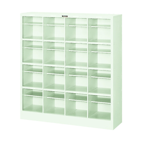 トラスコ中山 TRUSCO オープンシューズケース 16人用 1006X300XH1100 NPS16 1台 520-9129（直送品）