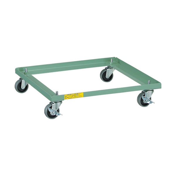 トラスコ中山 TRUSCO VE6S型キャビネット用ベース WVER-C 1台(1個) 302-5811（直送品）