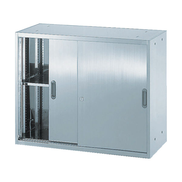トラスコ中山 TRUSCO ステンレス保管庫(D500) 引違 900XH720 STS5-7 1台(1個) 522-1676（直送品）