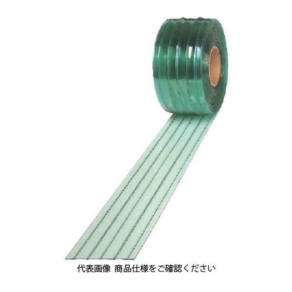 アキレス ストリップ型ドアカーテン アキレスミエール一般制電ライン2×200 MI-LINE-220-30 1巻 102-9778（直送品）