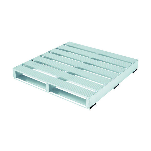 アルインコ アルミパレット PLT型 片面二方差し 1100X1100 PLT1111 1台 115-1068（直送品）