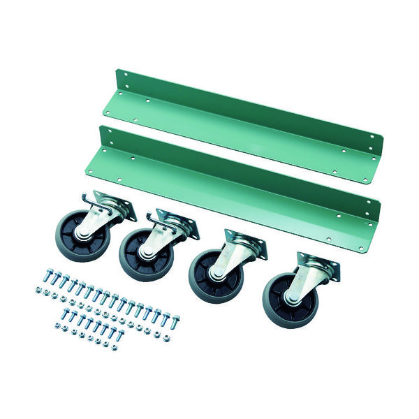 トラスコ中山 TRUSCO R3型用キャスターベースセット D870 Φ150ウレタンキャスター R3-CB900-U150 1セット（直送品）