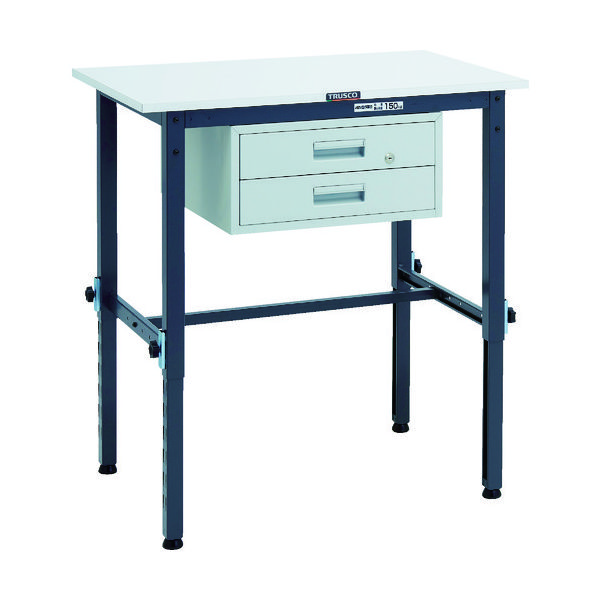軽量高さ調節式作業台（2段引出し付）