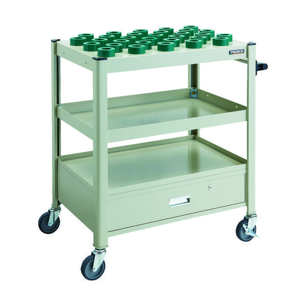 トラスコ中山 TRUSCO TCW型ツーリングワゴン HSK40A専用 30個 引出し付 NG色 TCW-TF02DA-NG 1台（直送品）